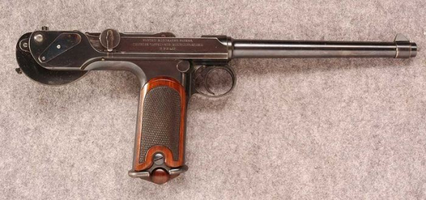 Пістолет Борхарта. / Фото: kalashnikov.club. Пистолет Борхарта. /Фото: kalashnikov.club.