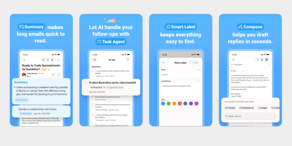 Приложение Filo Mail для iOS