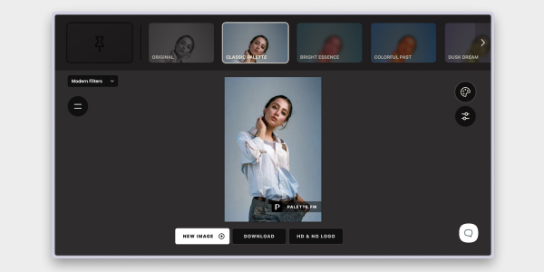 Palette App позволяет раскрашивать чёрно-белые и повреждённые фото