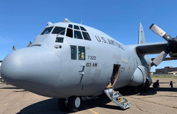 C-130 Hercules./ Фото: youtube.com C-130 Hercules./ Фото: youtube.com