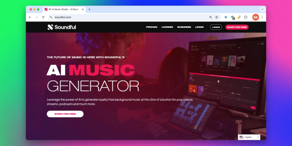 Нейросети для створення музики: Soundful
