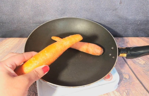 Поджаренные овощи добавят особый вкус блюду.