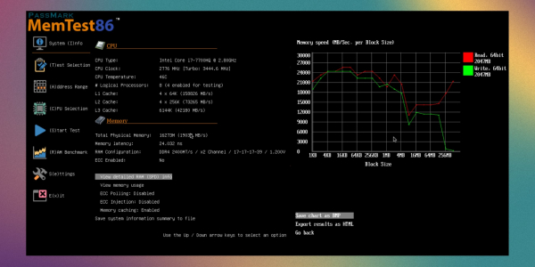 Программы для диагностики компьютера: MemTest86