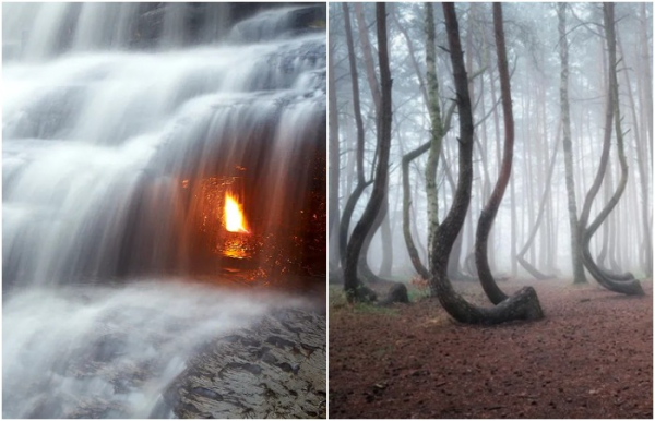 Вічний вогонь за стіною води: 5 місць на планеті, в реальність яких…