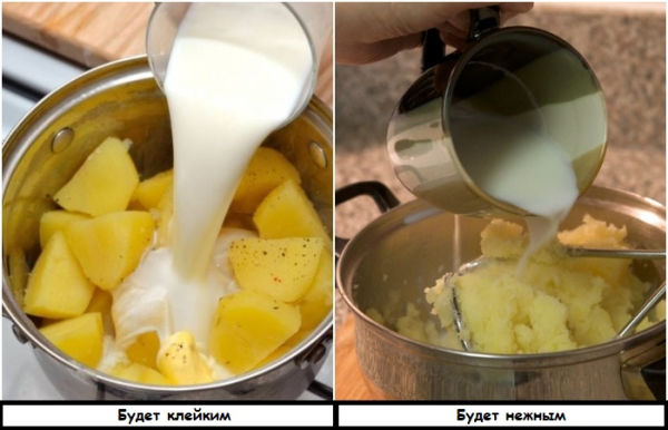 Предварительно нагрейте молоко