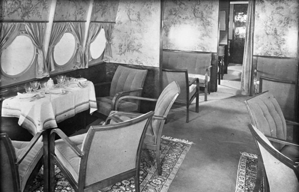 В салоне Dornier Do X./ Фото: wikipedia.org