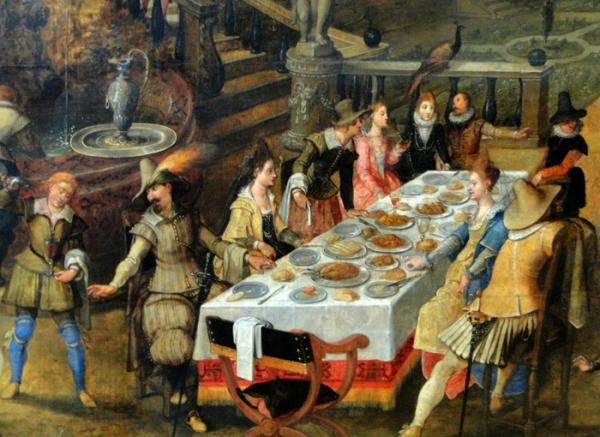 Дивний ножик на обідньому столі в Італії раннього Нового часу. /Фото: perfectraveller.com Странный ножик на обеденном столе в Италии раннего Нового времени. /Фото: perfectraveller.com