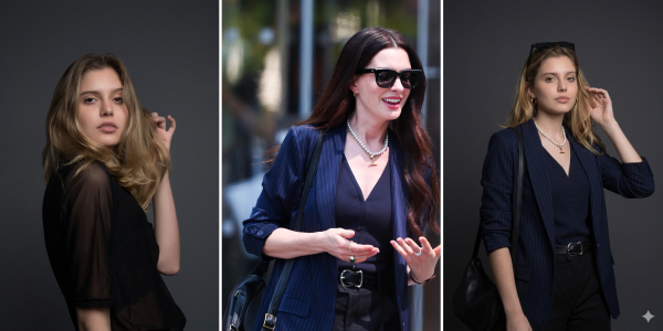 Nano Banana позволяет примерить одежду