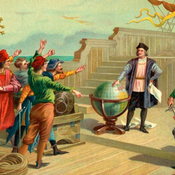 Колумб Америку-то открыл, но расчёты сделал неверные. /Фото: biography.com