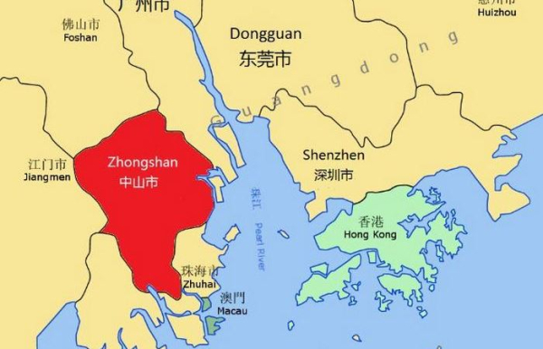 Агломерации разделены проливом. /Фото: commons.wikimedia.org. 