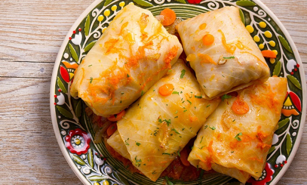 Постные голубцы с грибной начинкой. / Фото: oum.ru