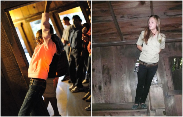 Проблемы с гравитацией в старой хижине в Калифорнии. /Фото: en.wikipedia.org