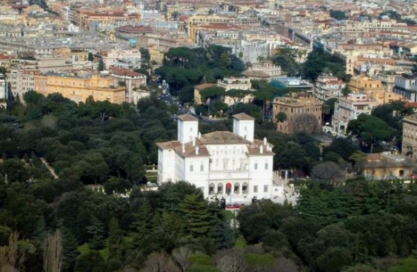 Чим відома вілла Боргезе?
