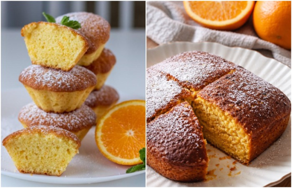 Можно сделать большой кекс или маленькие