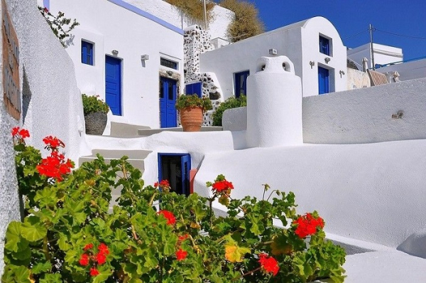 Уютный домик в Греции. / Фото: livemaster.ru