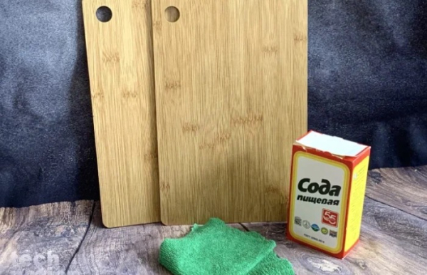 Сода спасет ваши доски.