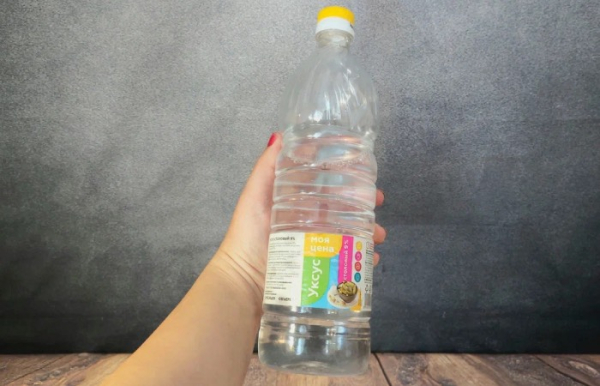 Уксус сделает борщ идеально красным.