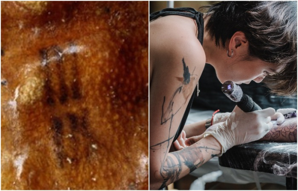 Татуировки десятками нашли на теле мумии Этци (слева), а значит, тысячи лет назад сфера тату была очень развита. /Фото: listverse.com, nytimes.com