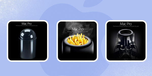 Mac Pro: мемы про «мусорное ведро»