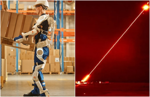 Лазерна зброя та екзоскелети: 6 технологій із кінофантастики, втілені в реальному житті