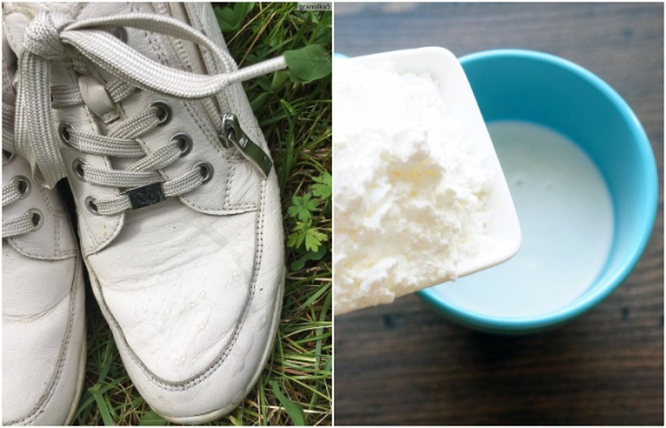 Средство подходит для чистки кожаной обуви