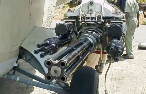 Один ЯкБ и пара ГШГ к гондоле. /Фото: en.topwar.ru. 