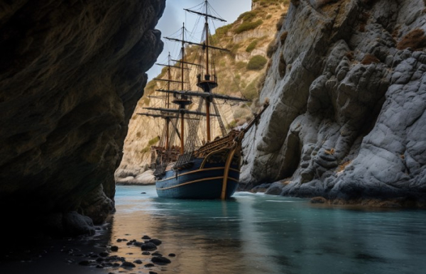 За водой заезжали в ближайшие порты. / Фото: www.freepik.com.