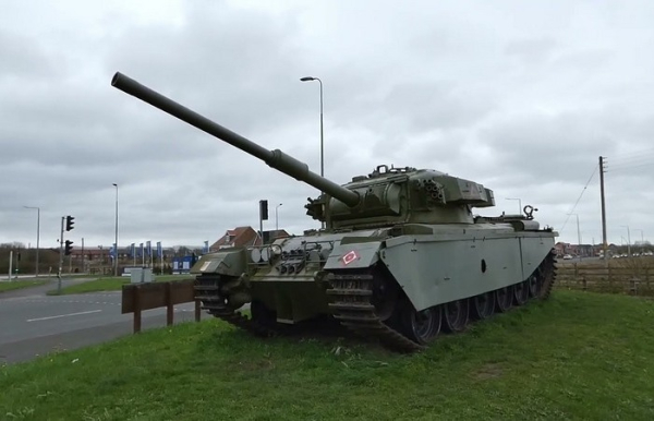 Британский танк Центурион. /Фото: YouTube.com. 