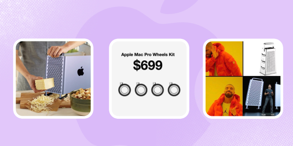 Мемы про «тёрку» Mac Pro