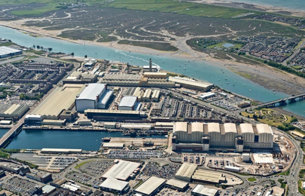 Судостроительный комплекс в Англии./ Фото: randb-uk.com