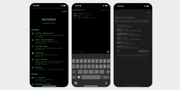 Мессенджеры без интернета: bitchat