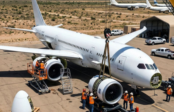 Навіщо розібрали на запчастини новенький лайнер Boeing 787, що налітав&hellip;