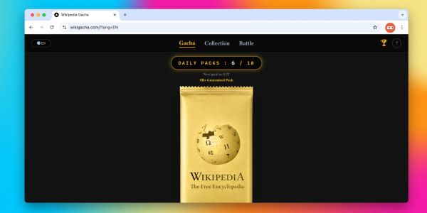 Wikipedia Gacha Wikipedia Gacha