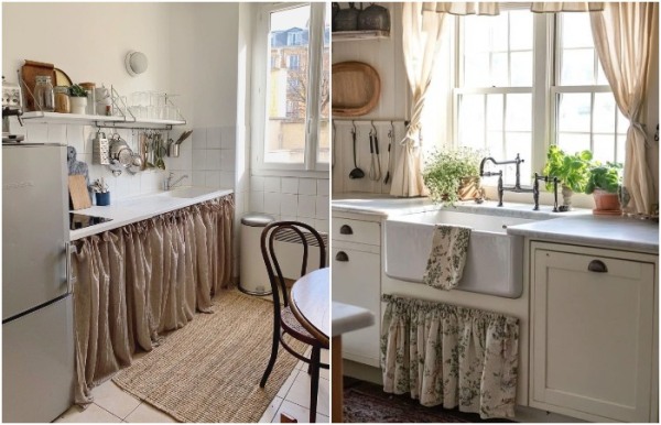 Варианты использования шторки