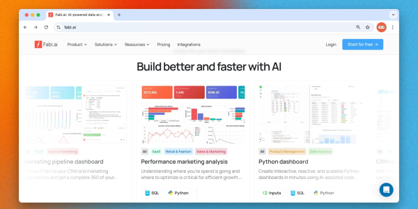 Нейросети для визуализации данных: Fabi AI