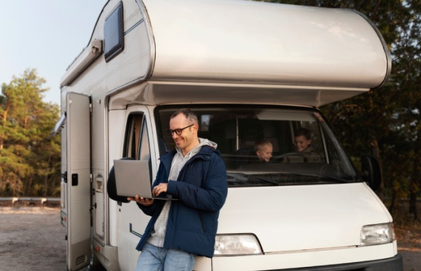 Не все могут себе позволить хороший американский автодом. / Фото: freepik.com.