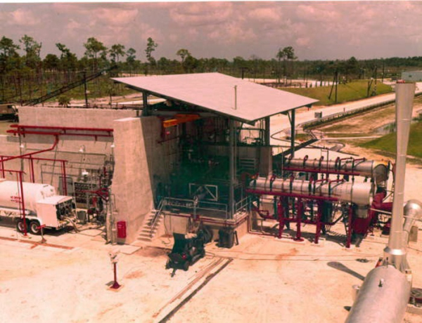 Пункт остановки поезда - единственное, что сегодня осталось от Апикса. /Фото: floridamemory.com