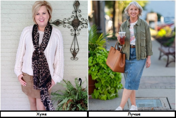 Юбка ниже колена – идеальный вариант