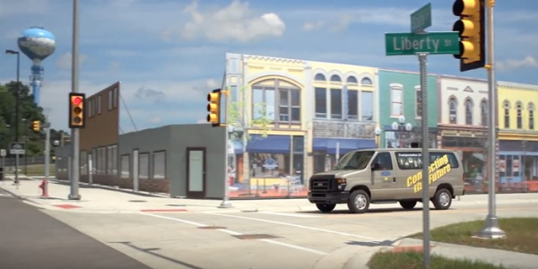 Город, построенный не для людей, а для машин, да и то не всех. /Фото: vehicledynamicsinternational.com