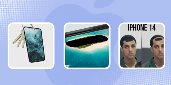 2022 год: iPhone 14 Pro — от «чёлки» к «острову»