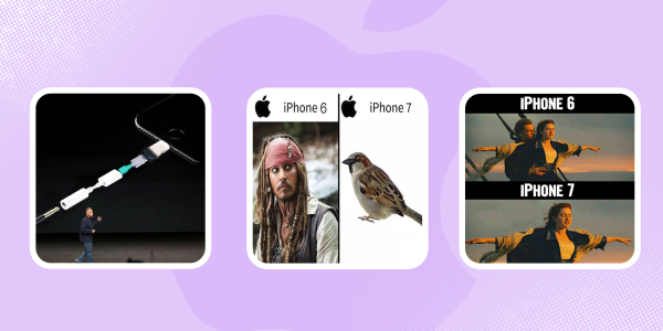 Мемы про отказ Apple от аудиоджека