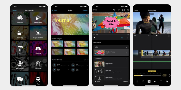 Лучшие видеоредакторы для iPhone: iMovie
