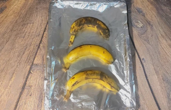 Бананы отлично дозревают в духовке.