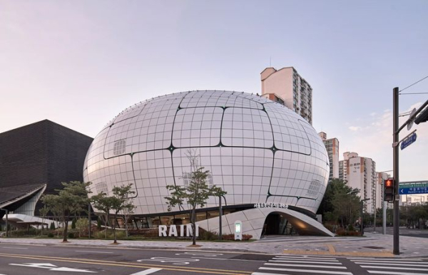 Музей роботов и искусственного интеллекта в Сеуле, Южная Корея.  Фото: parametric-architecture.com.