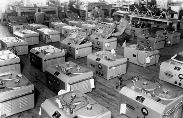 Производство Сони в 1970-е. /Фото: sony.com. 