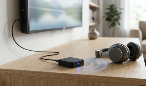 Як підключити бездротові навушники до пристрою без Bluetooth | CyberCalm
