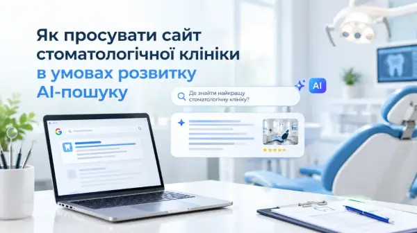 Просування стоматологічної клініки: як виділитися в епоху AI-пошуку